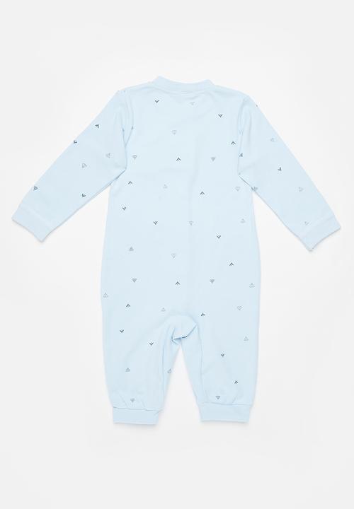 Pop Candy - Baby printed romper - blue