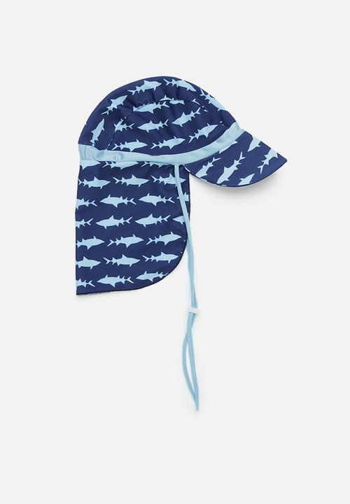 Pop Candy - Shark swim cap - navy