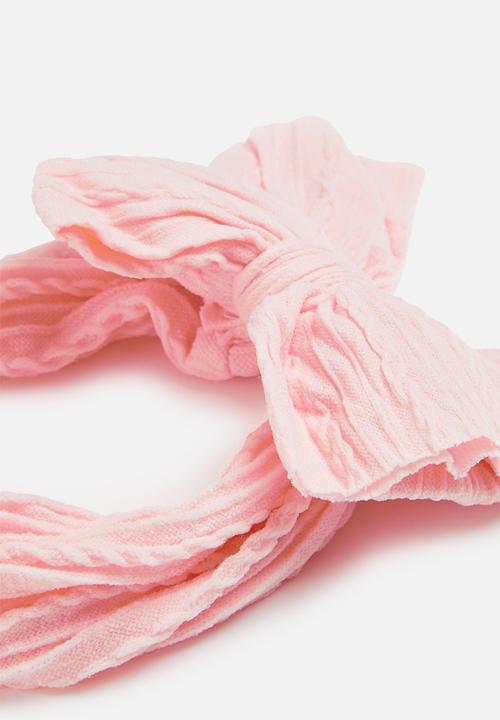 Pop Candy - Baby bow headband - pink