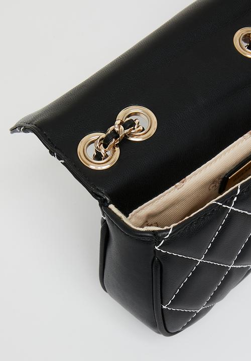 GUESS - Cessily convertible  xbody flap - black