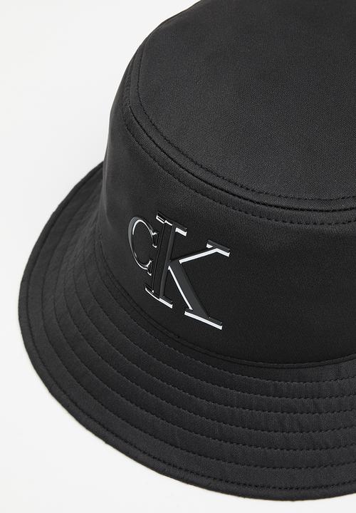 Calvin Klein - Heavy jersey bucket hat - black