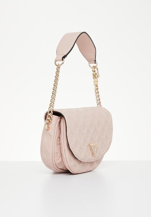 GUESS - La femme flap shoulder bag - pale rose 