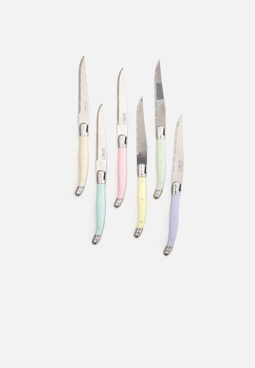 Superbalist Wine & Dine - 24 Pce Pastel Cutlery Set