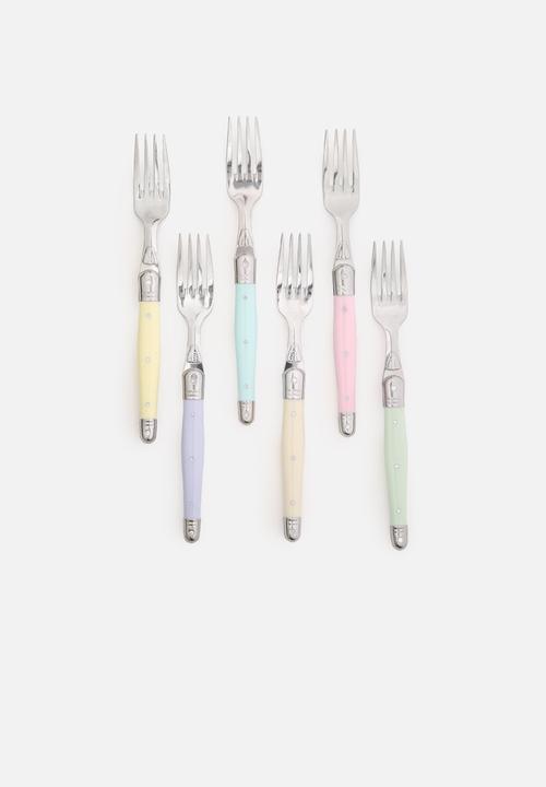Superbalist Wine & Dine - 24 Pce Pastel Cutlery Set