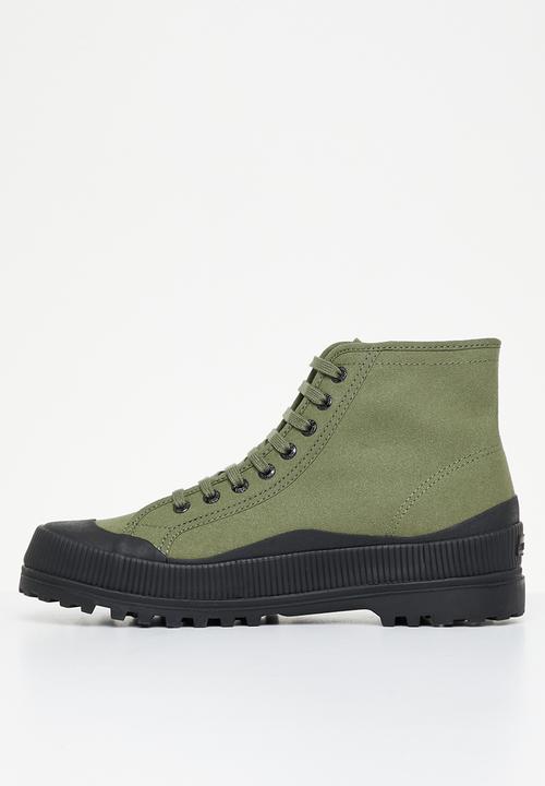 SUPERGA - S4114vw - alt green sherwood & black