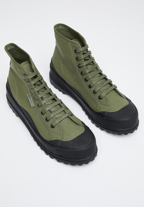 SUPERGA - S4114vw - alt green sherwood & black