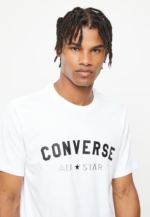 Converse - Go-to all star logo tee - white