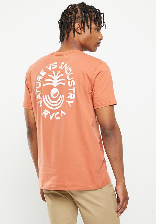 RVCA - Yucca short sleeve tee - cocoa