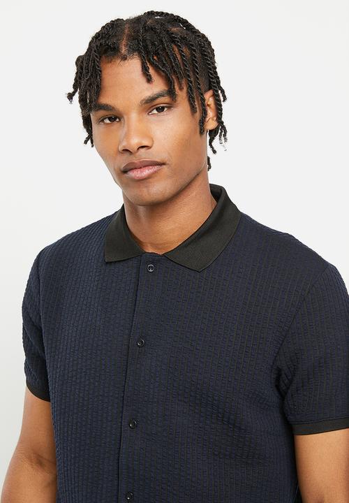 Brave Soul - Mps-501webber shirt - dark navy