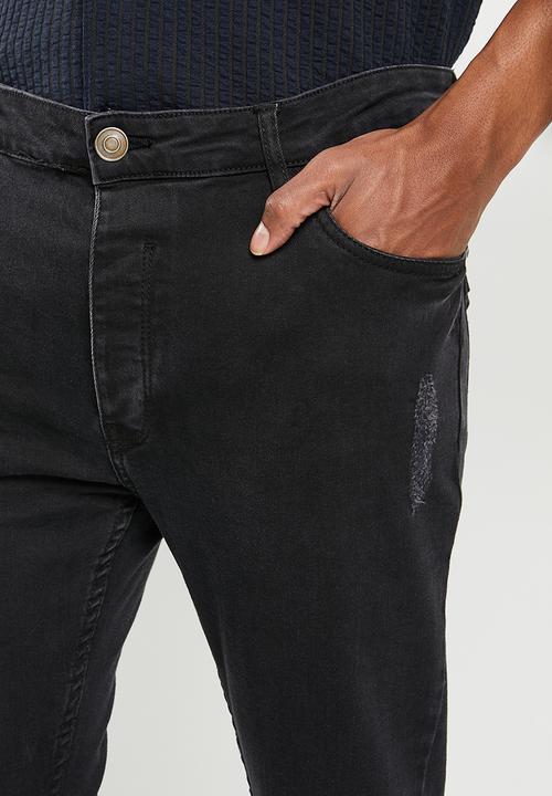 Brave Soul - Mjn-hamilton checkerboard skinny - black