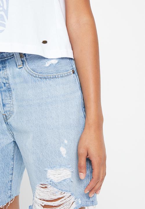O'Neill - Block print short sleeve tee - white