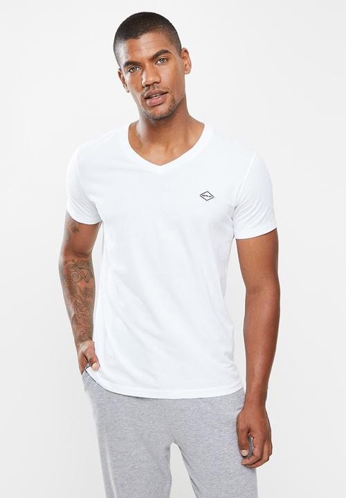 Replay - Replay 3 pack v neck -  white