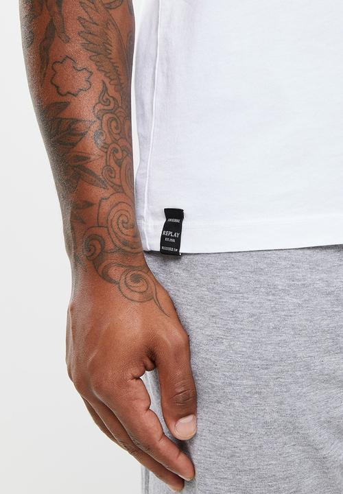 Replay - Replay 3 pack v neck -  white
