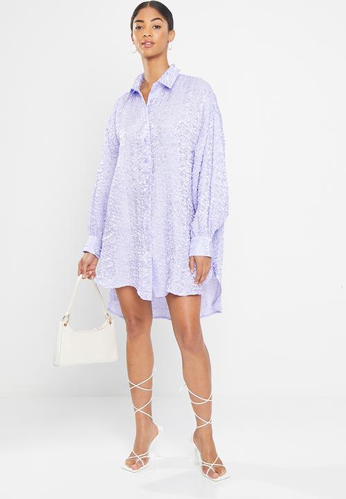 Glamorous - Shirt dress - powder blue