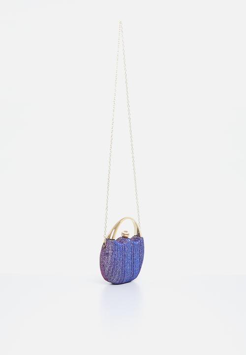 Tessa Design - Shakira round clutch bag - purple