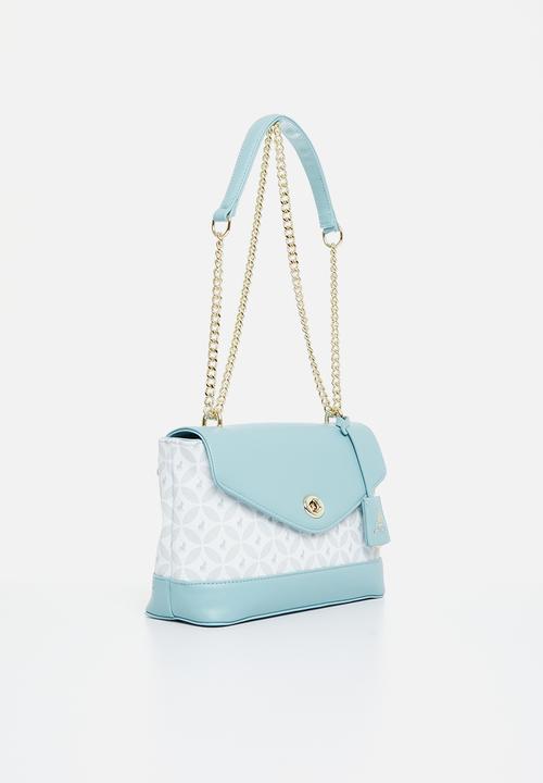 POLO - Berkley flapover sling bag - blue