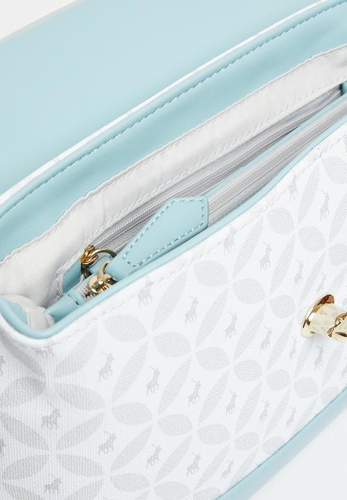 POLO - Berkley flapover sling bag - blue