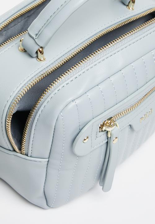 POLO - Quilt camera bag - blue