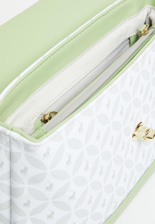 POLO - Berkley flapover sling bag- green