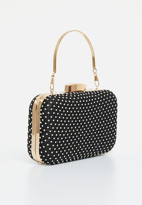 MILLA - Kim clucth bag - black
