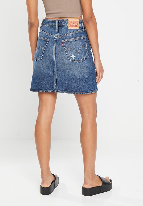 Levi’s® - High rise decon iconic skirt - blue
