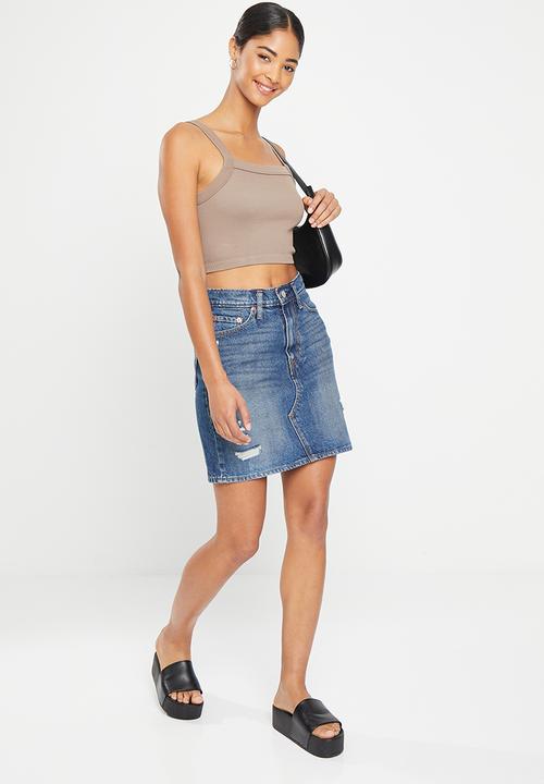 Levi’s® - High rise decon iconic skirt - blue