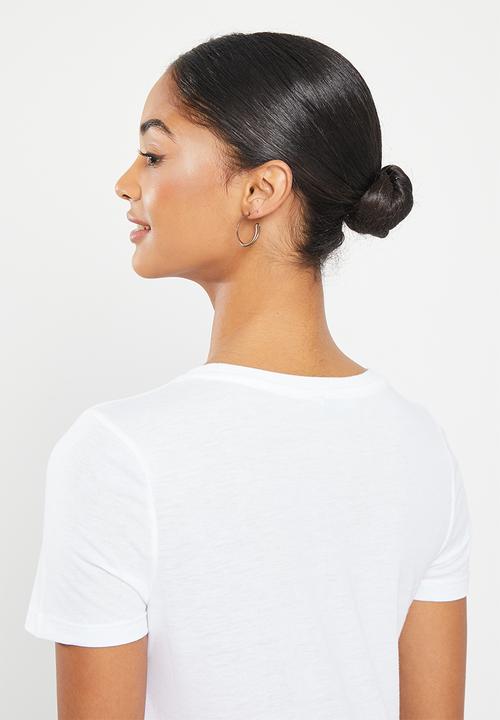 HAILYS - T-shirt - white