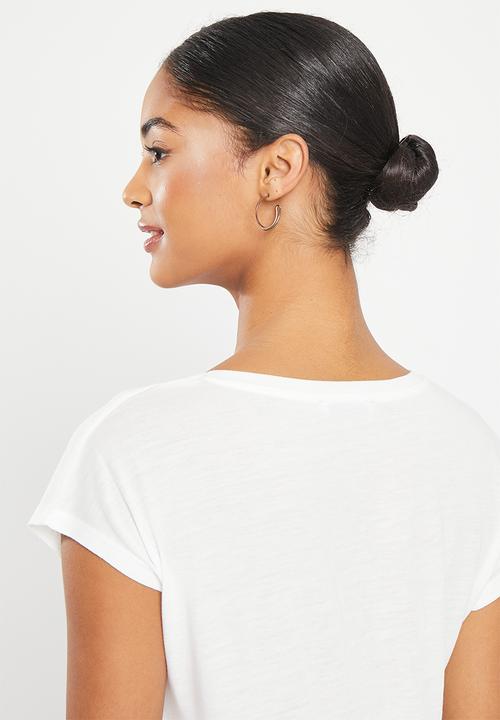 HAILYS - T-shirt - white