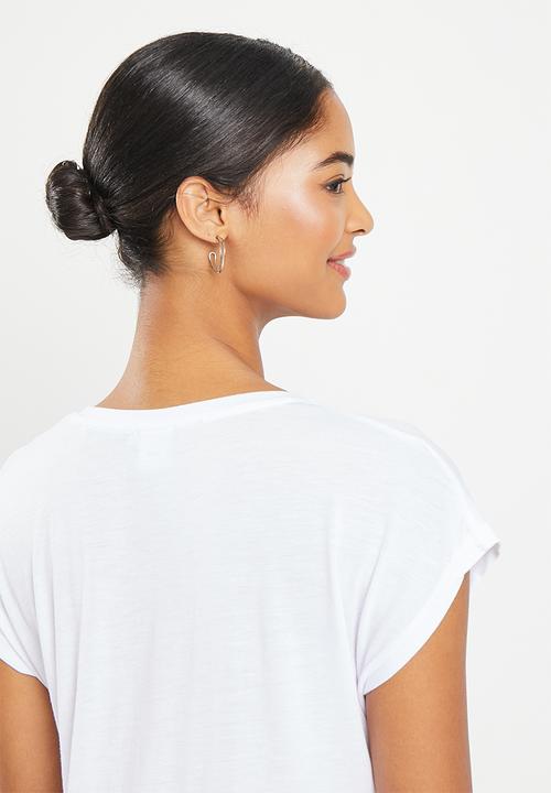 HAILYS - T-shirt - white