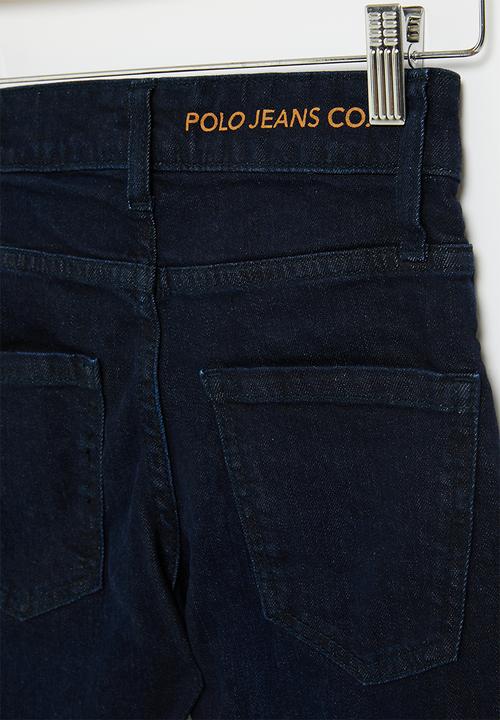 POLO - Boys pjc tapered leg jean - dark wash