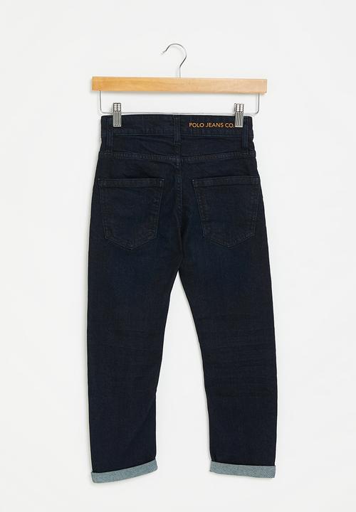 POLO - Boys pjc tapered leg jean - dark wash