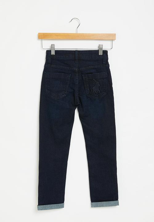 POLO - Boys pjc slim fit jean - dark wash