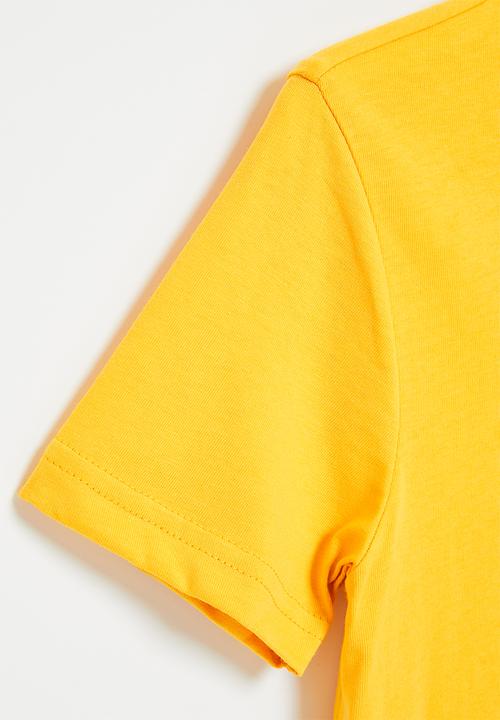 POLO - Boys classic short sleeve tee - yellow