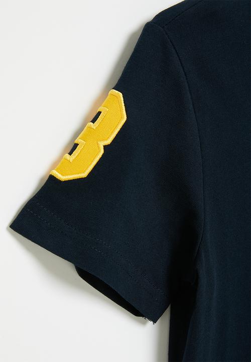 POLO - Boys numerical tee - navy