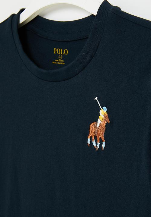 POLO - Boys numerical tee - navy