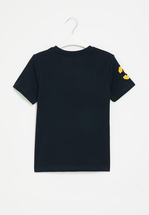 POLO - Boys numerical tee - navy
