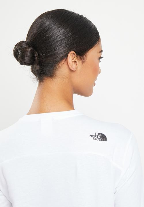 The North Face - W long sleeve simple dome tee eu - tnf white