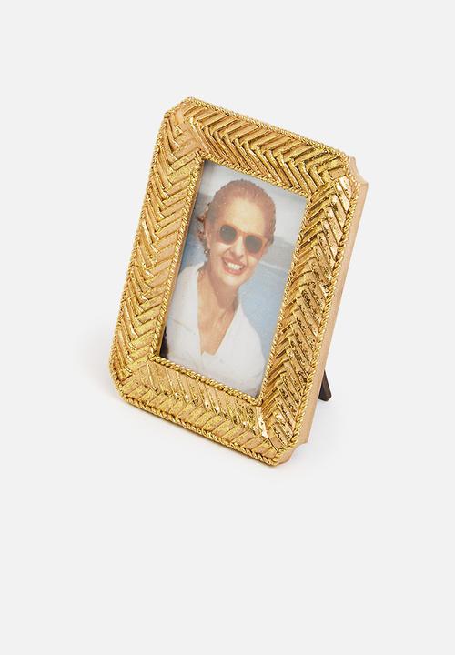 H&S - Square frame - gold