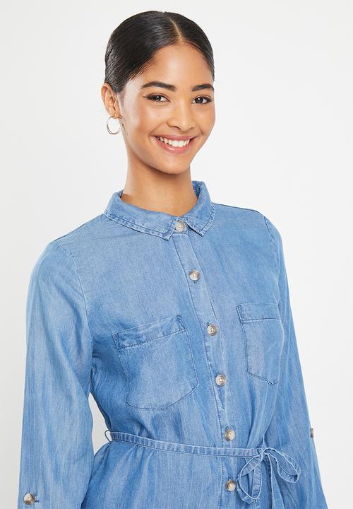 HAILYS - Dress - blue
