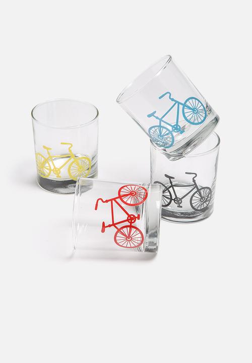 Superbalist Bar & Wine - Set of 4 Bicycle Glasses