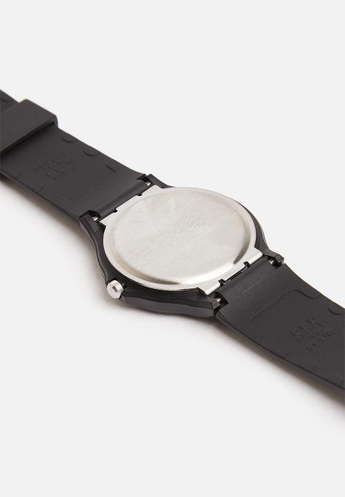 Casio - Analog round watch - black & gold