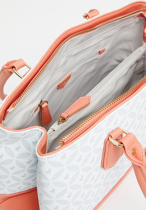 POLO - Berkley tote bag - coral- exclusive