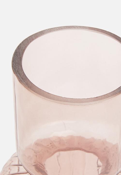 H&S - Cellow vase - pink