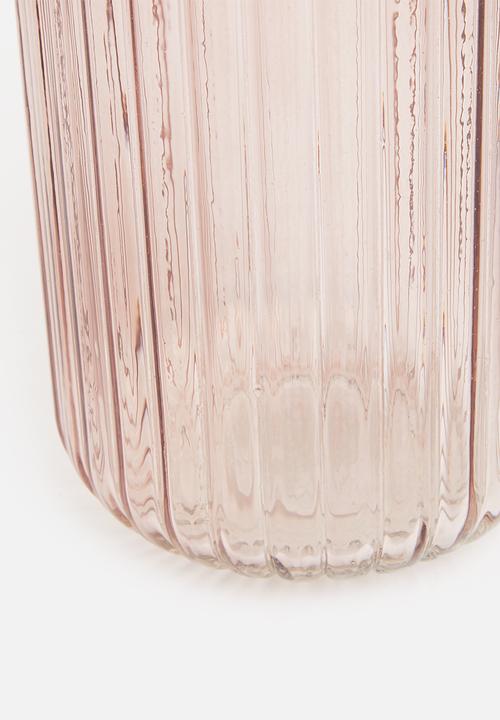 H&S - Cellow vase - pink