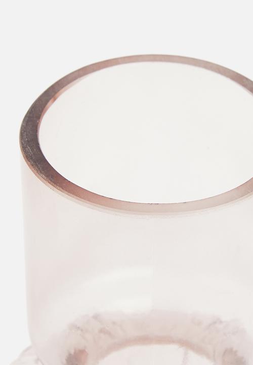 H&S - Cellow vase - peach