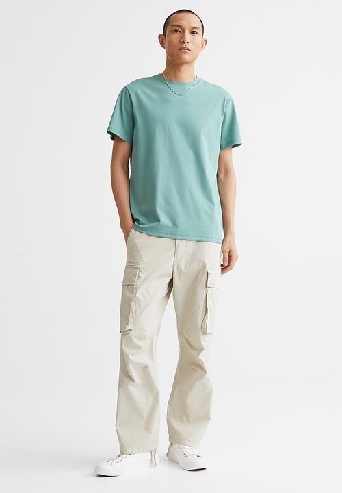 H&M - Regular fit coolmax® t-shirt - turquoise