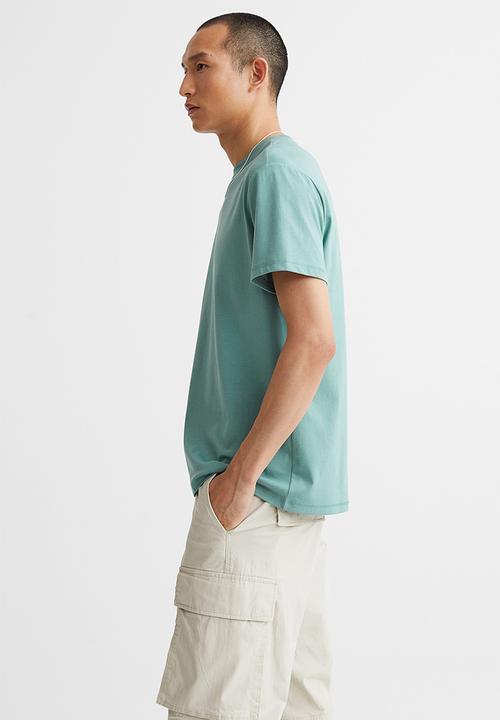 H&M - Regular fit coolmax® t-shirt - turquoise