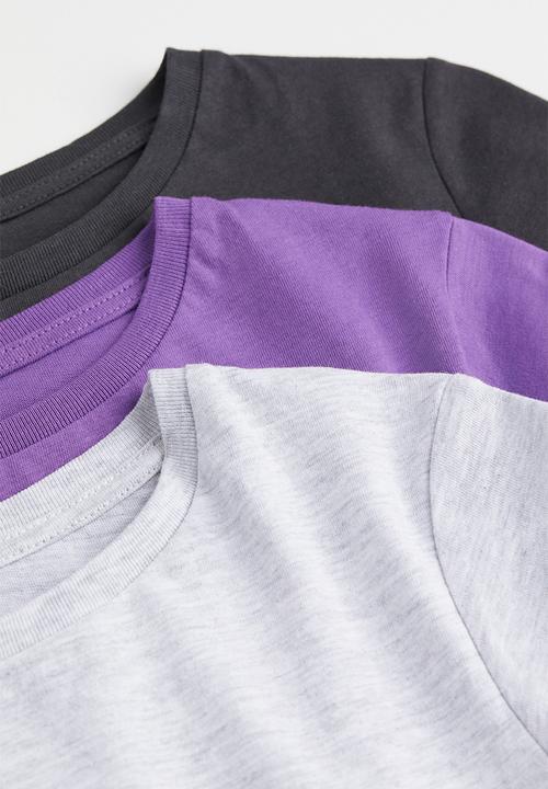H&M - 3 Pack cotton T-shirts - multi 