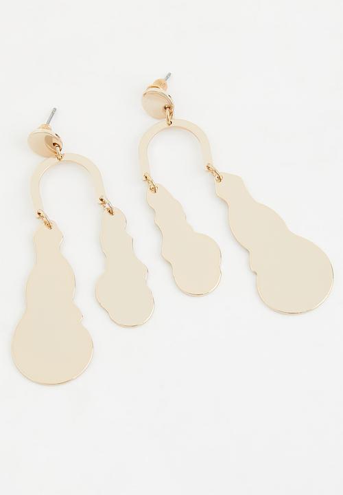 Superbalist - Ann statement earrings - gold