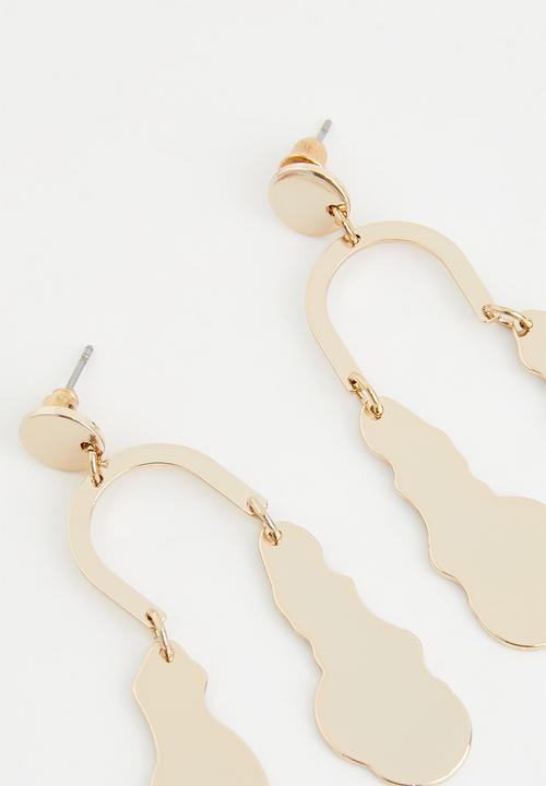 Superbalist - Ann statement earrings - gold